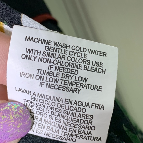 June & Hudson | Floral Peplum Bell Sleeve Wrap Top - Small - Picture 8 of 8